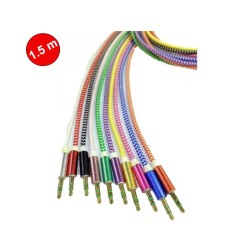 AUX KABLO 1,5M RENKLİ UZUN 4800005 KGN