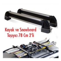 BAGAJ KAYAK VE SNOWBOARD TAŞIYICI 78CM 2Lİ 0761041 CARUB
