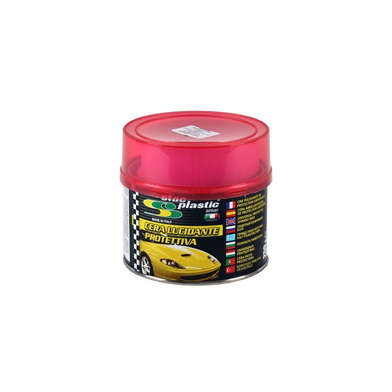 OTO BAKIM PASTA CİLA STACPLASTIC KORUYUCU PARLATICI KIRMIZI 250ML 0852