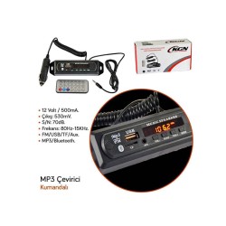 AUX SD USB DÖNÜŞTÜRÜCÜ BAĞLANTISI KGN 6003006 KGN