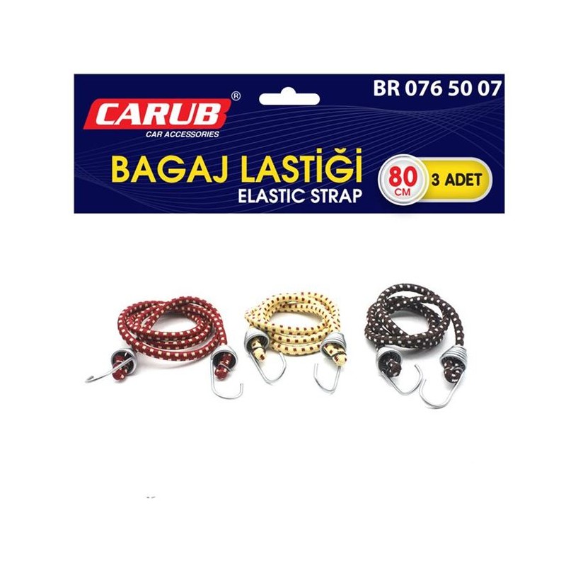 BAGAJ AHTAPOTU 80CM İNCE 3LÜ EKO 0765003 CARUB